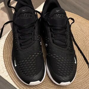 Nike Air Max 270 Men's Black and White Sneakers